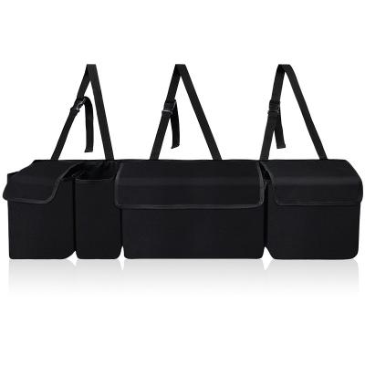 China Insulated Grocery Tote Car Trunk Organizer With Cooler Bag Tote Padded Lid for sale