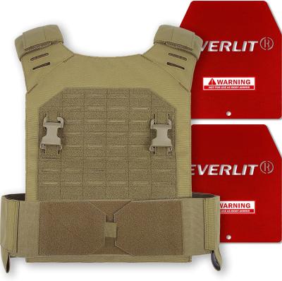 China 1000D Nylon Cordura Coyote Brown Strength Training Weighted Vest Workout 11x14