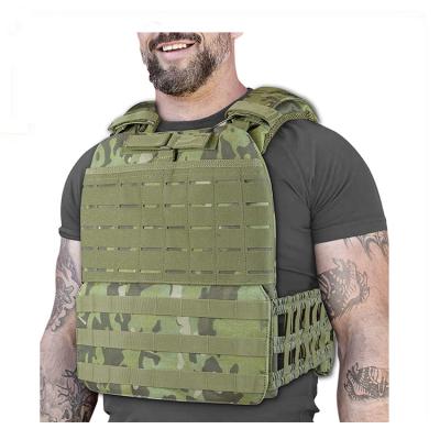 Chine Sac tactique capitonné Carry Army Military Weighted Vest d'arme à feu avec les plats 20kg à vendre