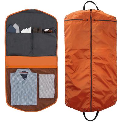 China 2 nos bolsos 1.1LBS de 1 zíper de Carry On Mens Suit Hanger do saco de Duffle do vestuário à venda
