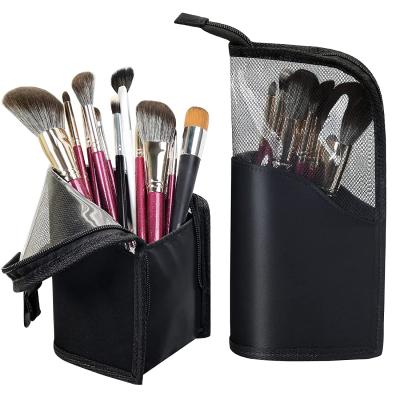 China Small Makeup Brush Travel Bag Case Holder Pouch 5.12X9.05 Inch for sale