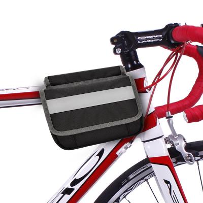 China Large Phone Bike Bag Waterproof Rear Under Seat Reflective Strip Pouch For Cycling 7X6X5