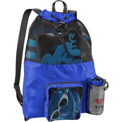 中国 Waterproof Drawstring Swim Bag , Mesh Equipment Bag 12