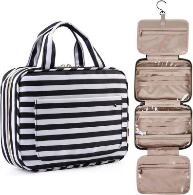 China Water Resistant Makeup Cosmetic Toiletry Travel Bag For Shampoo With Hanging Hook for sale