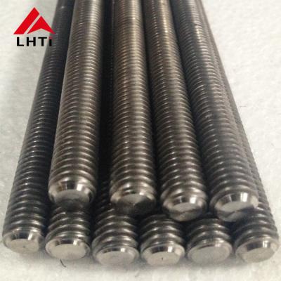 China 8mm / 10mm Titanium Stud Bolts With Hex Lock Nuts For Chemical en venta