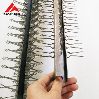 Китай Gr2 Pure Polished Titanium Wire Rack Clips For Andized ASTM B863 продается