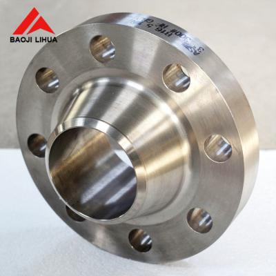 China EN 1092-1 Gr2 Titanium Weld Neck Flange Class 150 For Oil And Gas Pipeline for sale