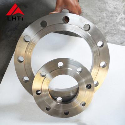 China Blank Flange Plate DIN2501 Gr2 PN10 Titanium Plate Flange PL Flange Pipe Flange Plate For Pipeline Systems for sale