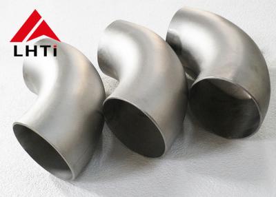 Cina Breve accessorio per tubi di titanio del gomito del raggio Gr1 Gr2 45 90 tipo forgiato 180 gradi in vendita