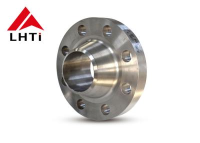 China Forged WN Weld Neck Flange Industrial High Pressure Titanium Flange for sale