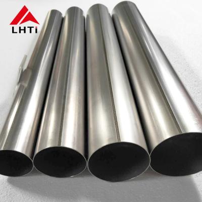 China tubo puro del titanio de 42m m, gas inconsútil del tubo ASTM B338 del titanio que procesa uso en venta