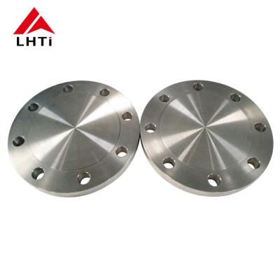China Strong Ti Gr2 Blind Pipe Flanges EN10204 3 1 DN200 PN10 Type A High Hardness for sale
