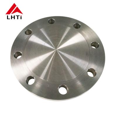 China Gr2 Gr7 Gr9 ANSI 150lbs 300 Ibs Class Titanium Blind Flange for pipeline for sale