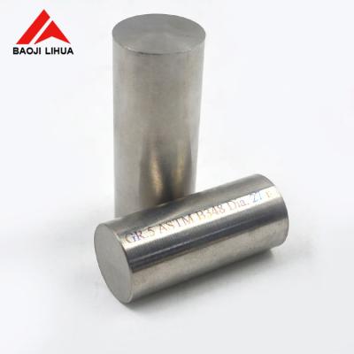 China Forged Titanium Rod Gr2 Gr5 , Round Titanium Block ASTM B381 Long Life Span for sale