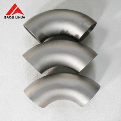 China 90 Degree Titanium Elbow , Chemical Forged Butt Weld Elbow SCH40 Gr1 Gr2 for sale