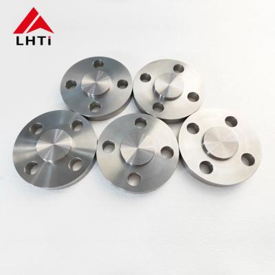 China GR1 GR12 Titanium Bland Flange For Chemcial Industry PMI Testing ASTM B381 for sale