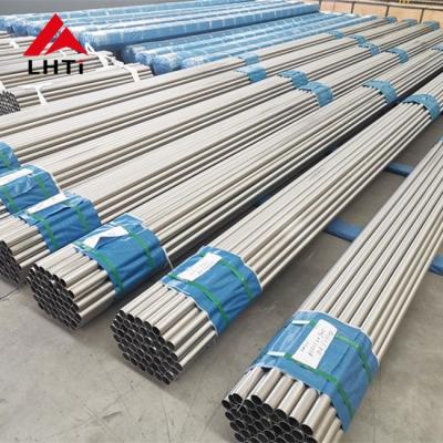 China ASME Welded Titanium Condenser Tubes Gr1 Titanium Heat Exchanger Tubes for sale