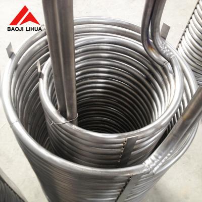 China OD 6mm Seamless Heat Exchanger Titanium Tube Coil ASTM B862 for sale