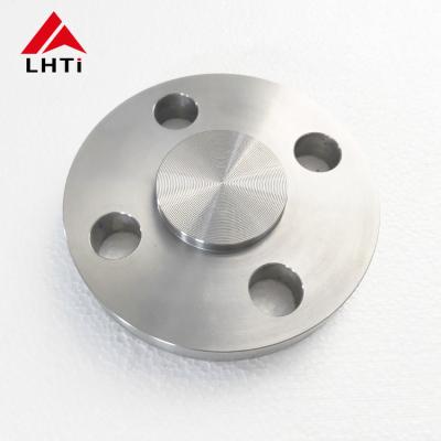 China ANSI B16.5 Gr2 F7 F12 CNC Titanium Blind Pipe Flanges Class 150 for sale