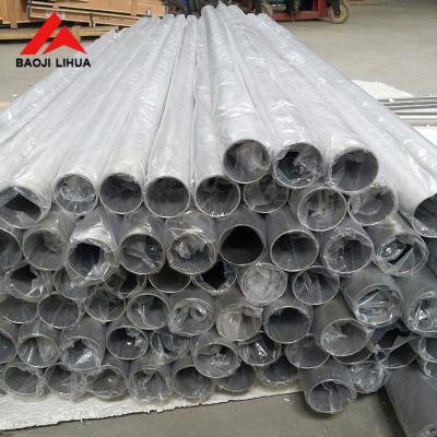 中国 ASTM B338 Gr2の継ぎ目が無い熱交換器のチタニウムの管の転がりアニーリング 販売のため