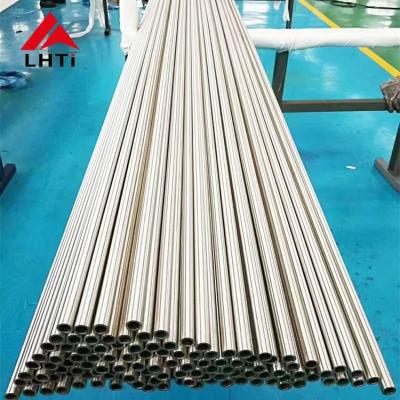 China Superficie de conserva en vinagre de soldadura de la pureza de la tubería 99,5% del titanio Gr7 del OD 12.7m m en venta