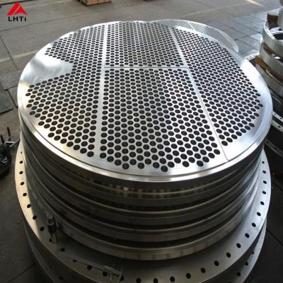 China Forjando o equipamento ASME B265 do titânio de Tubesheet para o permutador de calor à venda