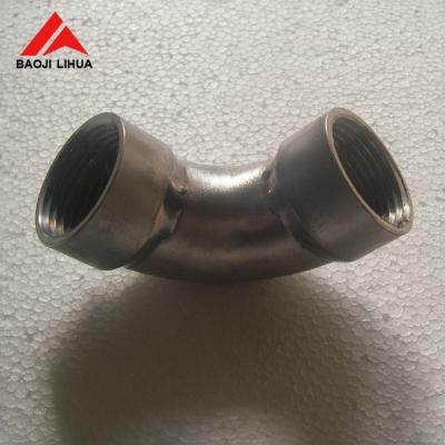 China Astm B363 Titanium 90 Degree Elbow For Auto Exhaust System for sale