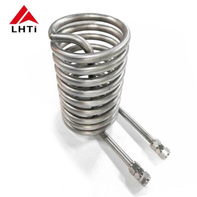 China ASTM Seamless Tank Water Cooling Coil Polished For Water Cooler Exchanger 50mm for sale
