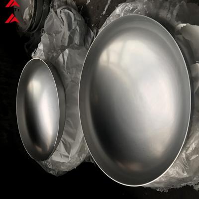 China ASME Titanium Equipment Dished Tank Dome Heads For Pressure Vessel for sale