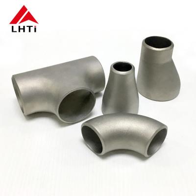 China El titanio inconsútil de 90 grados soldó con autógena las colocaciones de tubo del codo en venta