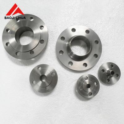 China ASTM16.5 Gr2 Welding Neck Flange Polished Titanium Pipe Connect for sale
