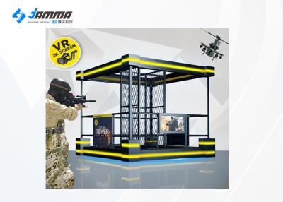 China Double Players Virtual Reality Simulator Tower Shooting Game for sale