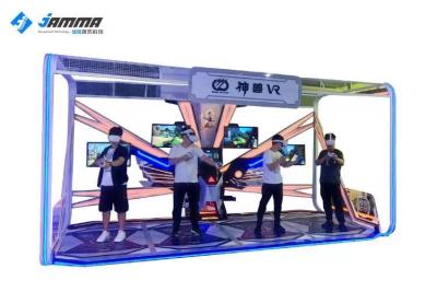 China Multiplayers 9D VR Express Shop VR Shooting Simulator 42 Games for sale