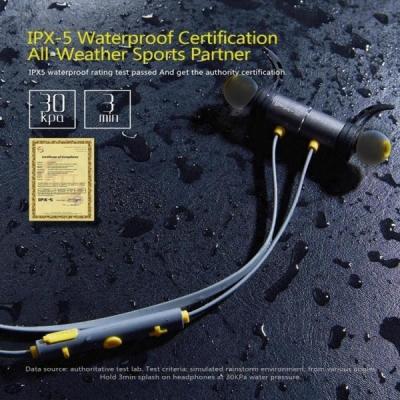 China BX343 IPX5 Waterproof Earbuds Magnetic Headset Sport Running Ear Hook Earphones for sale