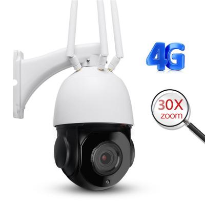 China 4G PTZ 5MP Security Camera Sim Card 4G Cctv Camera 30X Zoom Two Way Audio For Outdoor Dome IP Camera for sale