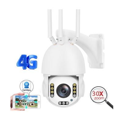 China Camhi APP 1080P Metal Wireless Auto Motion Tracking Outdoor Starlight IR Network Speed Dome Waterproof 30X Zoom PTZ Camera for sale