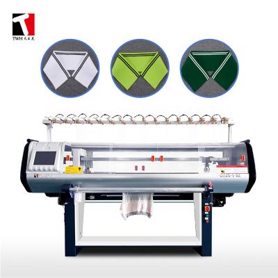 China 6 Yarn Feeder Collar Flat Knitting Machine 52 Inch With 6 Nozzles for sale