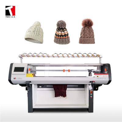 China TWH Simple Double System Hat Knitting Machine Three Phase 380V for sale