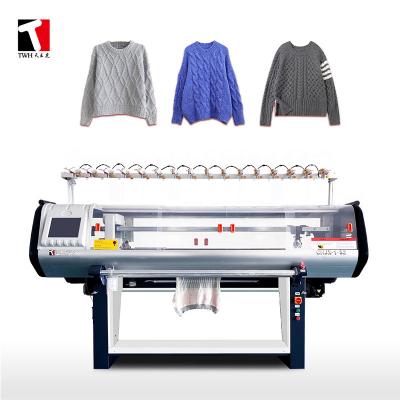 China Collar Flat Knitting Machine 80 Inch 12G For Knitted Fabrics for sale