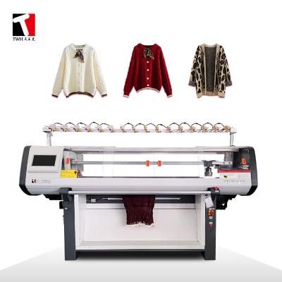 China Double System Sweater Flat Knitting Machine , 56 Inch 5G Sweater Weaving Machine for sale