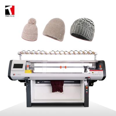 China Digital 7gg Hat Knitting Machine 80 Inch Simple Double System for sale