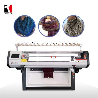 China 72 Inch 12G Scarf Knitting Machine 32 Segments with Double System for sale