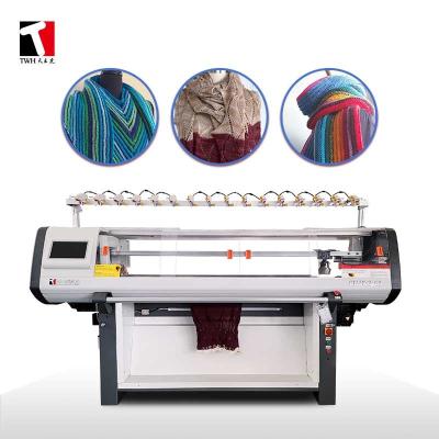 China 10 Gauge Scarf Knitting Machine 100Inch  LCD touch screen Control for sale