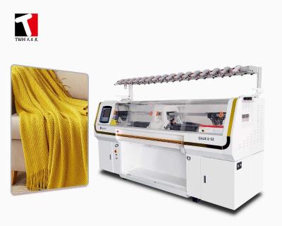 China 60inch 12G Knitting Machine For Blankets High Cost Raw Material for sale