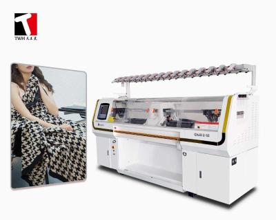 China 5G Blanket Double System Knitting Machine , 100'' Automatic Knitter Machine for sale