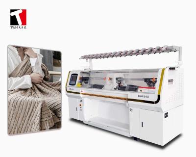 China 100'' Blanket Knitting Machine , 10 Gauge Jacquard Sweater Machine for sale