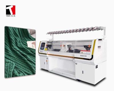 China 16 Yarn Feeder Mid Fine Gauge Knitting Machine 80 Inch 5G CE certificated for sale