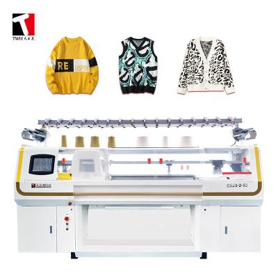 China Automatic High Speed Knitting Jacquard Machine 56inch 14G with Dual System for sale