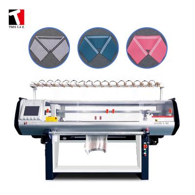 China 1KW Collar Flat Knitting Machine 72 Inch 12G With Single System for sale