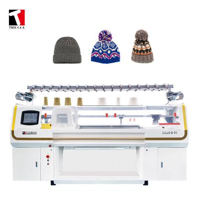 China 80'' Hat Knitting Machine , 1.2m/s Fully Computerized Flat Knitting Machine for sale